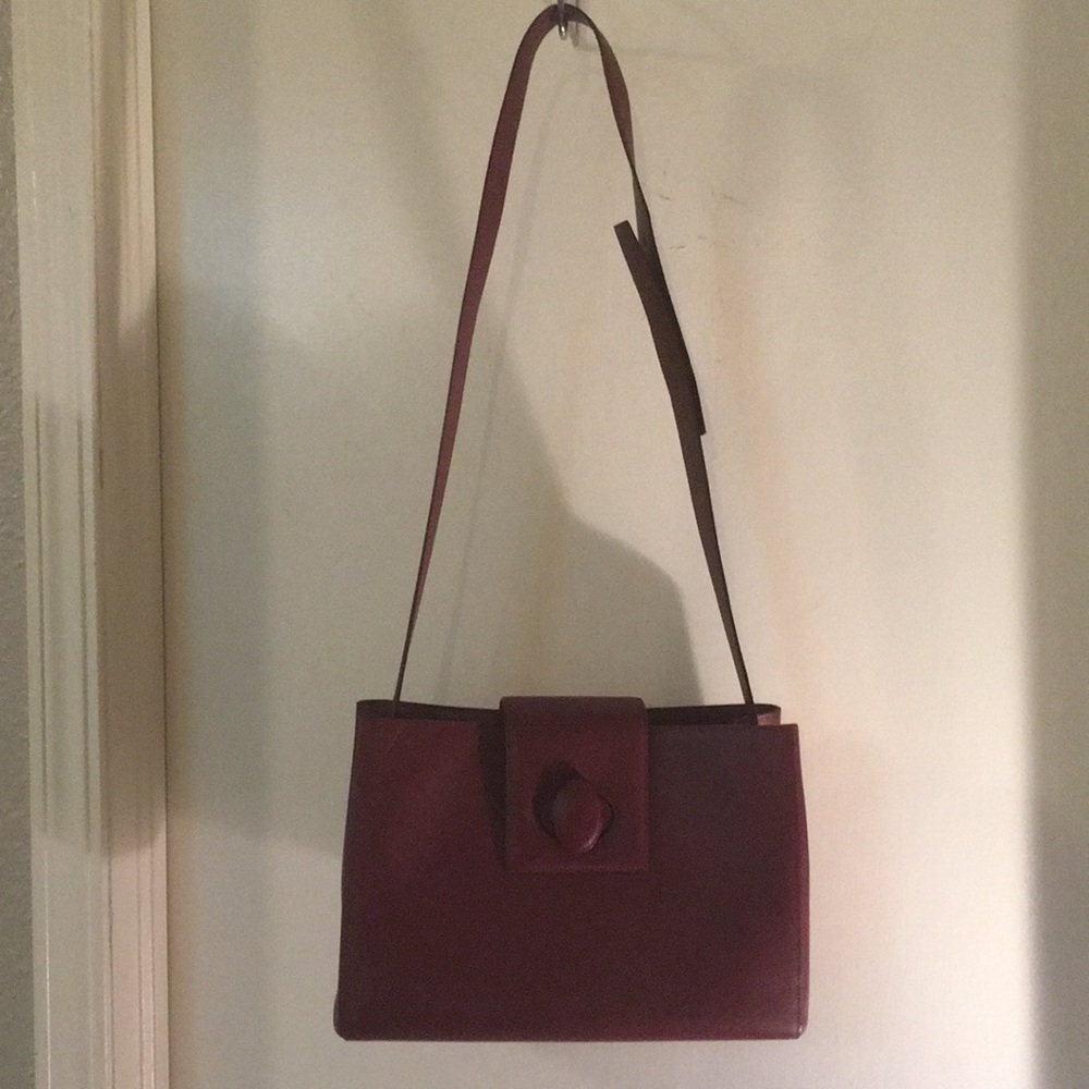 Cartier Burgundy Purse